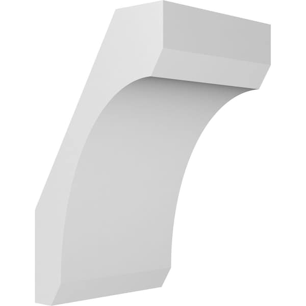Ekena Millwork 6-in. W x 6-in. D x 10-in. H Legacy Architectural Grade PVC Knee Brace BRCP06X06X10LEC - main